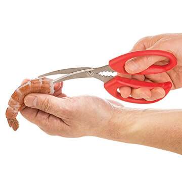 Prepworks by Progressive Seafood Scissors, , King Crab, Lobster, Shellfish, Crawfish, Prawns, Crab L...