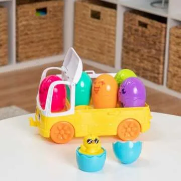 Toomies Egg Bus Baby Toy - Fun Learning for Ages 1-3
