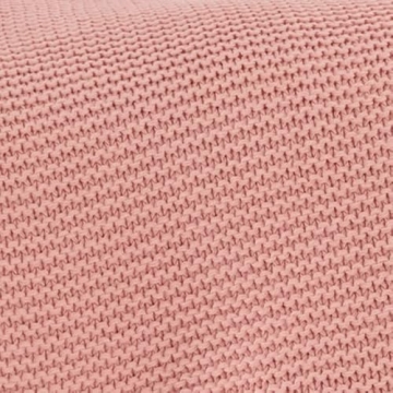 Personalized Knit Blanket for Baby Boys and Girls - Custom Toddler Blankets with Embroidered Kid's Name - Soft and Breathable for Crib and Stroller - 32"x42" - Baby Pink