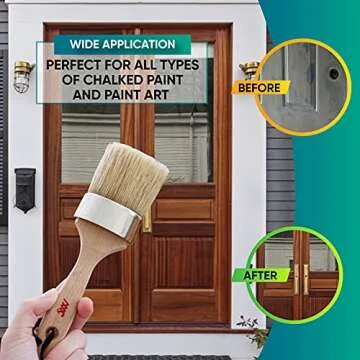 Chalk Paint Brushes Set for Perfect Furniture Painting