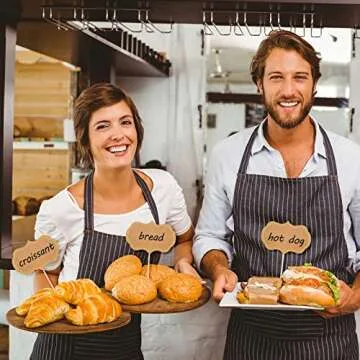 50 Elegant Cheese Markers for Party Decorations