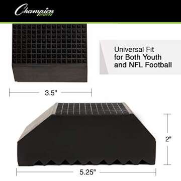Champion Sports Extra-Point Kicking Tee for Practice