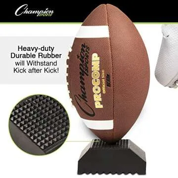 Champion Sports Extra-Point Kicking Tee for Practice