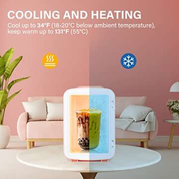 Versatile Simple Deluxe Portable Mini Fridge for All Needs