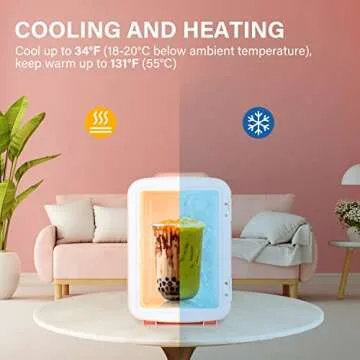 Versatile Simple Deluxe Portable Mini Fridge for All Needs