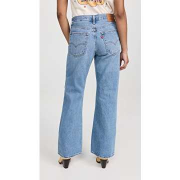 Levi's Women's Baggy Boot Jeans, Flea Market Find, Blue, 26