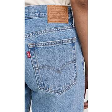 Levi's Women's Baggy Boot Jeans, Flea Market Find, Blue, 26