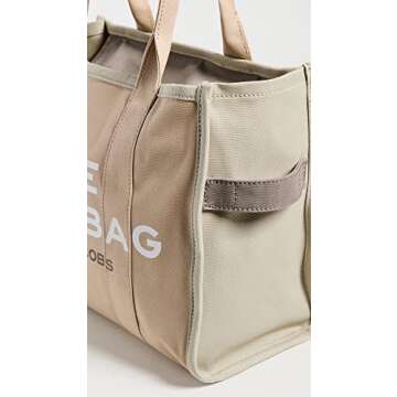 Marc Jacobs Women's The Colorblock Large Tote Bag, Beige Multi, One Size