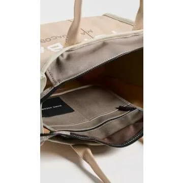 Marc Jacobs Women's The Colorblock Large Tote Bag, Beige Multi, One Size