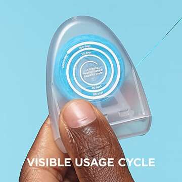 REACH POP Dental Floss, Mint, Plaque Remover for Teeth, Shred Resistant, Vegan Wax, Cruelty Free, Eco Friendly Packaging, Oral Care, PFAS Free, for Adults & Kids, 1 Pack, 54.6 yd