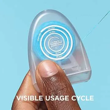 REACH POP Dental Floss, Mint, Plaque Remover for Teeth, Shred Resistant, Vegan Wax, Cruelty Free, Eco Friendly Packaging, Oral Care, PFAS Free, for Adults & Kids, 1 Pack, 54.6 yd