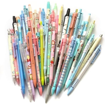 DzdzCrafts Kawaii Mechanical Pencils 12pcs Fun Designs