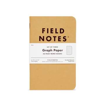 Field Notes Kraft Graph 3-Pack