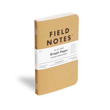 Field Notes Kraft Graph 3-Pack