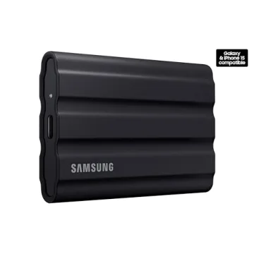 SAMSUNG T7 Shield 4TB Portable SSD - Rugged & Fast