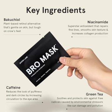 BRO MASK Cooling Eye Pads: Fight Dark Circles & Puffiness