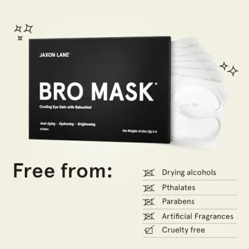 BRO MASK Cooling Eye Pads: Fight Dark Circles & Puffiness