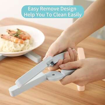 Space-Saving Silicone Trivets for Hot Pots and Pans