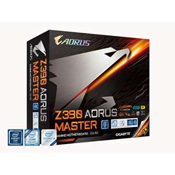 Gigabyte Z390 AORUS MASTER (Intel LGA1151/Z390/ATX/3xM.2 Thermal Guard/Onboard AC Wi-Fi/ESS Sabre DAC/Gaming Motherboard)