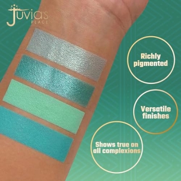Juvia's Place Rebel Quad Mint Eyeshadow Palette - 4 Shades