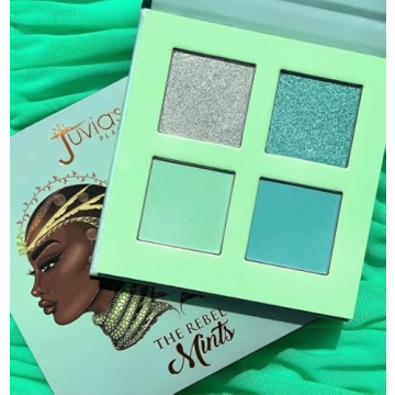 Juvia's Place Rebel Quad Mint Eyeshadow Palette - 4 Shades