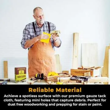 Eshazu Premium Tack Cloths Pack of 06 – Professional Grade Dust Remover