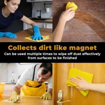 Eshazu Premium Tack Cloths Pack of 06 – Professional Grade Dust Remover