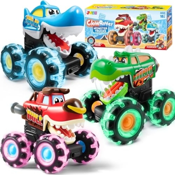 JOYIN 3 Pack Monster Truck Toy for Kids