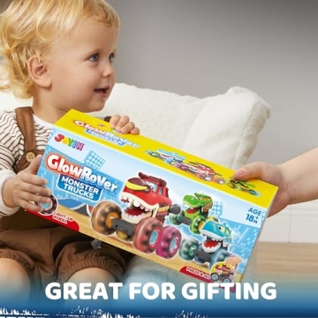 JOYIN 3 Pack Monster Truck Toy for Kids
