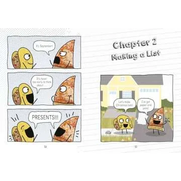 Pizza and Taco: Best Christmas Ever! - Graphic Novel for Kids