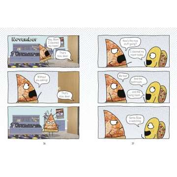 Pizza and Taco: Best Christmas Ever! - Graphic Novel for Kids