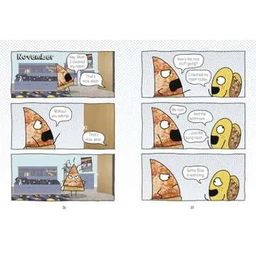 Pizza and Taco: Best Christmas Ever! - Graphic Novel for Kids