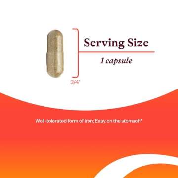 Seeking Health Gentle Iron Supplement with Vitamins and Enzymes