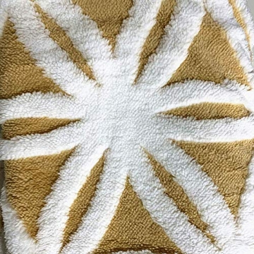 UKELER Yellow Sherpa Fleece Blanket Cozy Plush Warm Throw
