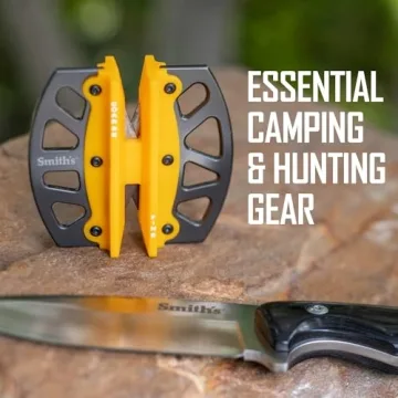Smith's Stainless Steel 2-Step Pocket Knife Sharpener