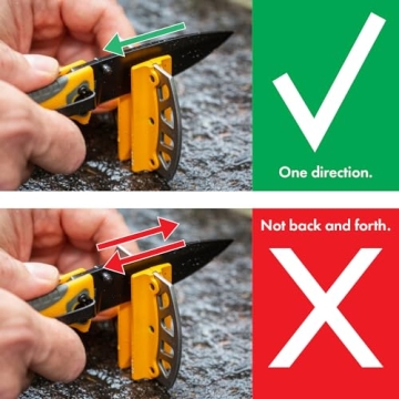 Smith's Stainless Steel 2-Step Pocket Knife Sharpener