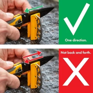 Smith's Stainless Steel 2-Step Pocket Knife Sharpener