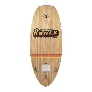 Ronix Element Core - WakeSurf Blunt Nose Skimmer - Paulownia / Sunset