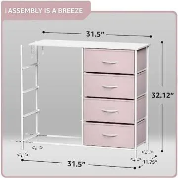 Stylish Sorbus 8 Drawer Dresser for Kids' Rooms