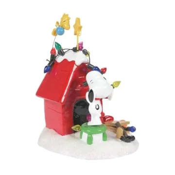 Snoopy Christmas Decoration by Department 56 - 8" Collectible