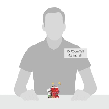 Snoopy Christmas Decoration by Department 56 - 8" Collectible