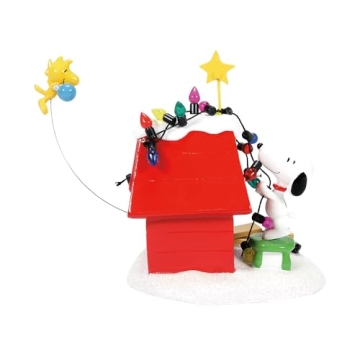 Snoopy Christmas Decoration by Department 56 - 8" Collectible