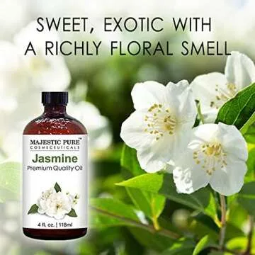 Majestic Pure Jasmine Essential Oil - 100% Pure Natural