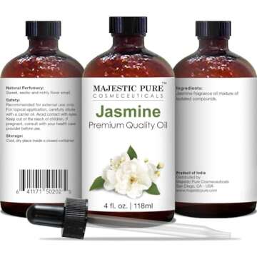 Majestic Pure Jasmine Essential Oil - 100% Pure Natural