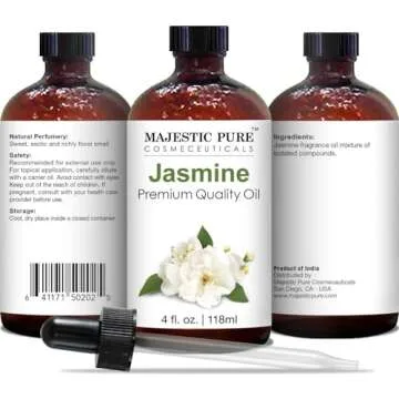 Majestic Pure Jasmine Essential Oil - 100% Pure Natural