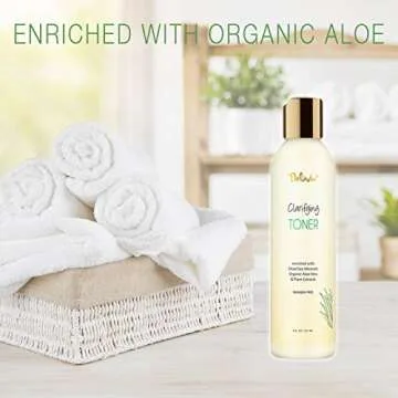 Deluvia Clarifying Toner for Face, Hydrating Face Toner for Sensitive, Dry, Aging Skin. Facial Toner & Pore Cleanser for Face, Alcohol Free Toner, Face Toner for Women & Men. Skincare Hydrating Toner.