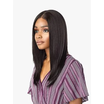 Sensationnel What Lace 13x6 Frontal Wig Kiyari 1B Off Black