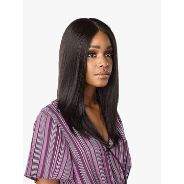 Sensationnel What Lace 13x6 Frontal Wig Kiyari 1B Off Black