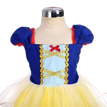 Dressy Daisy Princess Costumes Birthday Fancy Halloween Xmas Party Dresses Up for Toddler Girls Size 2T
