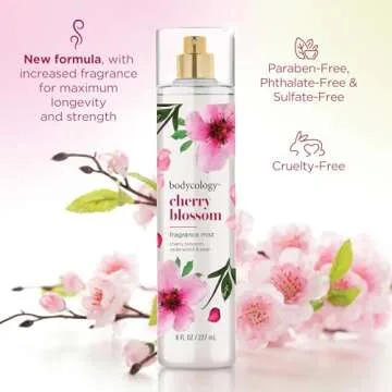 Cherry Blossom Body Mist - Long Lasting & Refreshing Scent